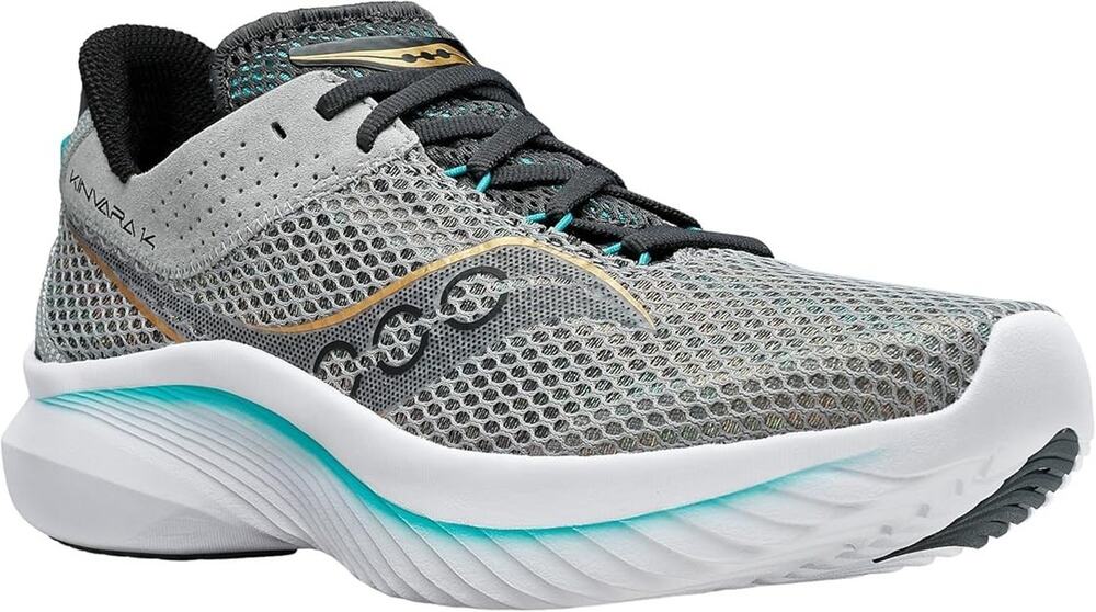 Saucony Kinvara 14 Running Shoes Mens 7 Fossil Palm Gray S20823 New in Box